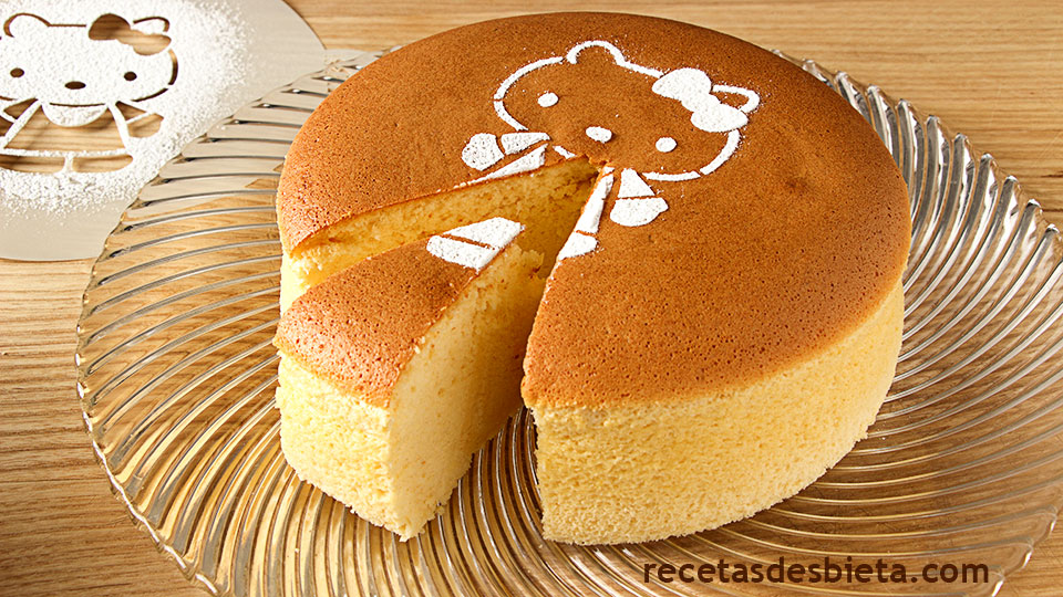 Cheesecake japonés o tarta de queso que tiembla - Recetas de Esbieta